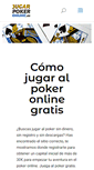 Mobile Screenshot of jugarpokeronline.es